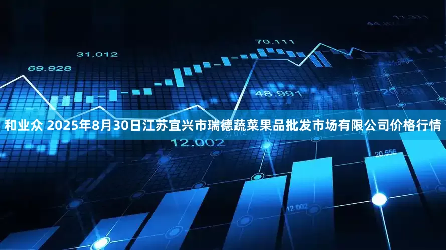 和业众 2025年8月30日江苏宜兴市瑞德蔬菜果品批发市场有限公司价格行情